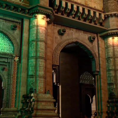 3D Realistic Model / Gateway Of India 3D Render